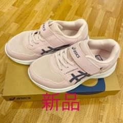 新品 asics レーザービーム ピンク 19cm 女の子 運動靴 スニーカーのサムネイル