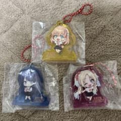 蓮ノ空　アクリルオブジェ　三連華セット 日野下花帆　村野さやか　大沢瑠璃乃のサムネイル
