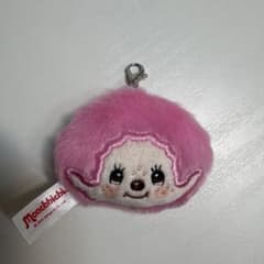 モンチッチ　ぬいぐるみチャーム　ピンクモンチッチのサムネイル
