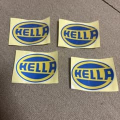 HELLA ステッカー 4枚セットのサムネイル