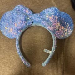 ディズニー カチューシャ スパンコール ブルーのサムネイル