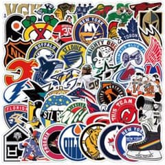 NHL アイスホッケー ステッカー 大量50枚セット 防水 シール - メルカリ