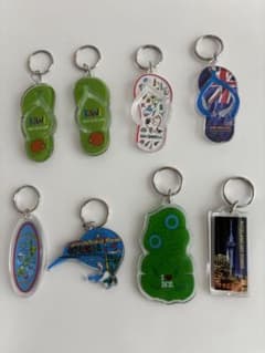 ニュージーランドお土産キーホルダー8個セットのサムネイル