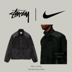 Stussy x Nike Full Zip Fleece サイズＬのサムネイル