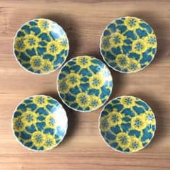 九谷焼 新品 4号皿 時代画風 吉田屋 小皿 5枚 - メルカリ