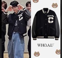 TXT スビン 着用 WHO.A.U バスケットボールジャケット TXT スビン 着用 WHO.A.U バスケットボールジャケット - メルカリ