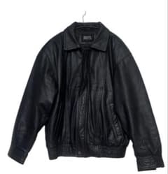 即購入可能80's本革ボンバージャケット - メルカリ