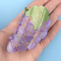 ヘアクリップ　ぶどうのサムネイル