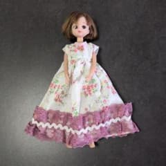 リカちゃん ワンピース27 G339リカちゃんのワンピース ハンドメイド 22㌢、27㌢ドール服 - メルカリ