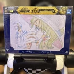 全12種コンプ一番くじ ワンピース メモリアル原画アート＋ビジュアルマット3枚のサムネイル