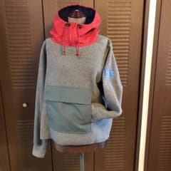 C.E. CAVEMPT フリース×ナイロン切替パーカーのサムネイル