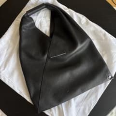 MM6 Maison Margiela ジャパニーズバッグ 黒・レザーのサムネイル