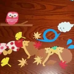 壁面飾り、はりねづみのサムネイル