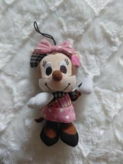 [레어] 미니 마우스 봉제 인형 마스코트 Disney