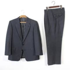 バーバリーズ スーツ AB5 メンズ ややゆったり M グレー 秋冬 24 美品 バーバリーズ スーツ AB5 メンズ ややゆったり M グレー 秋冬 24 美品
