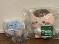 ちいかわ エニマイくじ ぬいぐるみ ポーチ コップ セットのサムネイル