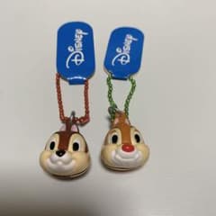 ディズニー チップ&デール 鈴ストラップ - メルカリ