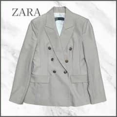 【A.kuda様】ZARA ジャケット vintage ダブルブレスト Mのサムネイル