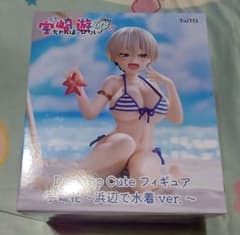 宇崎ちゃんは遊びたい！ω Desktop Cute フィギュア 宇崎花～浜辺で水着