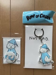 BUMP OF CHICKEN ニコル　キーリング　ステッカー　缶バッチ　未使用のサムネイル
