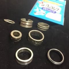 リングなど7個＋シルバー磨きのサムネイル