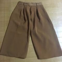 gu ガウチョパンツ キャメル 茶色のサムネイル