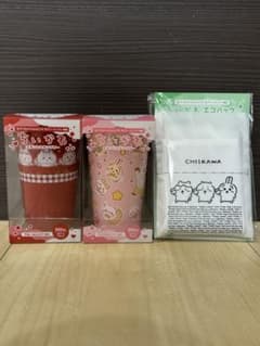 ちいかわステンレスタンブラーとエコバッグセット - メルカリ