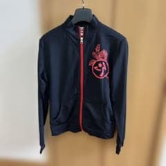 Zumba ジャージ 黒 花刺繍のサムネイル