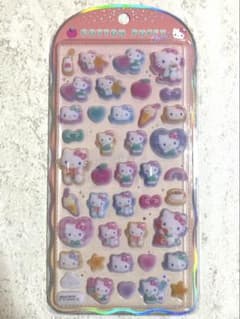 正規品　サンリオ　コットンパフィーシール　ハローキティ　キティのサムネイル