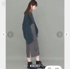 KBF バッククロスハイウエストスカートのサムネイル