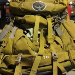 オスプレイのバックパック登山用　aether70のサムネイル