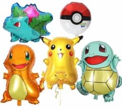 포켓몬스터 ☆ 5 점 세트 ☆ 포켓몬 풍선 풍선 생일 파티 익명 발송