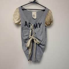 iro;-R- ARMY プリント 半袖カットソーのサムネイル