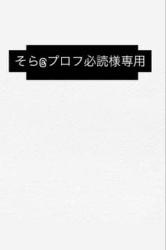 そらくう✱プロフ必読✱ページ そら@プロフ必読専用 - メルカリ