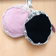 新品タグ付き2個セット　m♡petit レースベレー帽のサムネイル