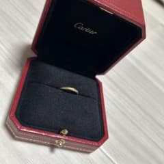 Cartier 18K ウエディングリング　ダイヤ　 ケース付きのサムネイル