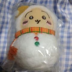 Chiikawa Rabbit Snowman Mascot