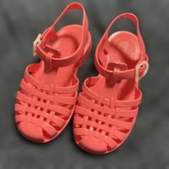 Méduse メデュース ラバーサンダル サイズ 26 ベリー ピンク キッズ