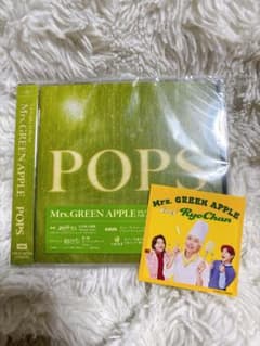 Mrs. GREEN APPLE POPS CD ステッカーのサムネイル