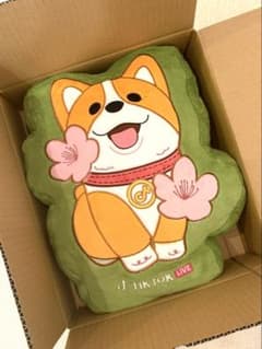 【非売品】　TikTok コーギークッション 未使用　レア　希少 TikTok 非売品クッション コーギー - メルカリ
