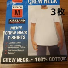 コストコ カークランド　白Tシャツ　3枚のサムネイル