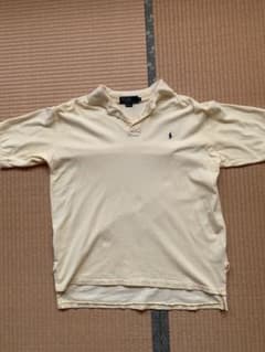 ラルフローレン　黄色ポロシャツ　90s made in USAのサムネイル