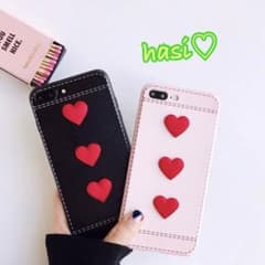 ハートが可愛いiphoneケース 新品のサムネイル