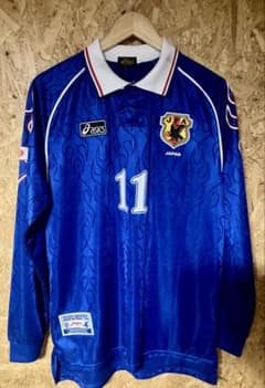 1998 日本代表 ユニフォーム 三浦知良 11番 カズ - メルカリ