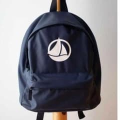 【新品】Petit Bateauプチバトー キッズ ノベルティリュック ネイビーのサムネイル