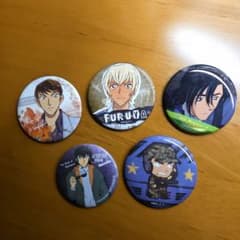 コナン　缶バッジ　降谷零　萩原研二　伊達航　レア　３点セット 名探偵コナン 缶バッジ 警察学校組降谷零 諸星景光 松田陣平 萩原研二