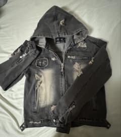 THUGCLUB DenimHoodie（新品未使用タグ有り、ステッカー有り）のサムネイル