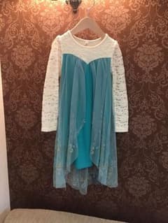 エルサ ワンピース 120 訳ありのサムネイル