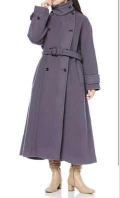 FRAY I.D Millior スタンドカラーダブルコートのサムネイル