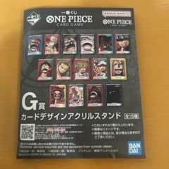 ONE PIECE 카드 게임 이치 반 쿠지 아크릴 스탠드 미개봉